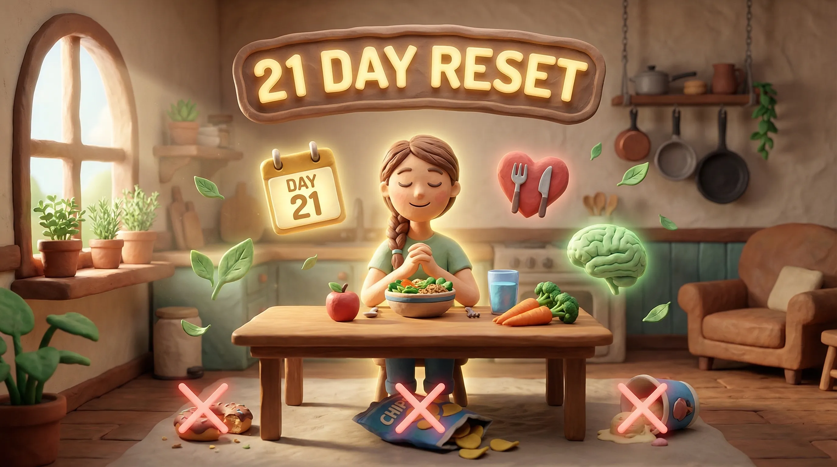 Overeating & Binge Eating: How to Restore Your Relationship with Food (21-Day Reset)