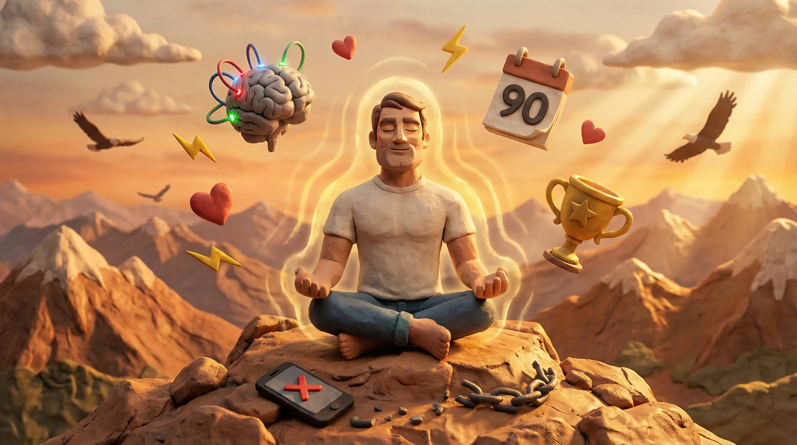 Porn Addiction Recovery: 90-Day NoFap Challenge Results & Timeline